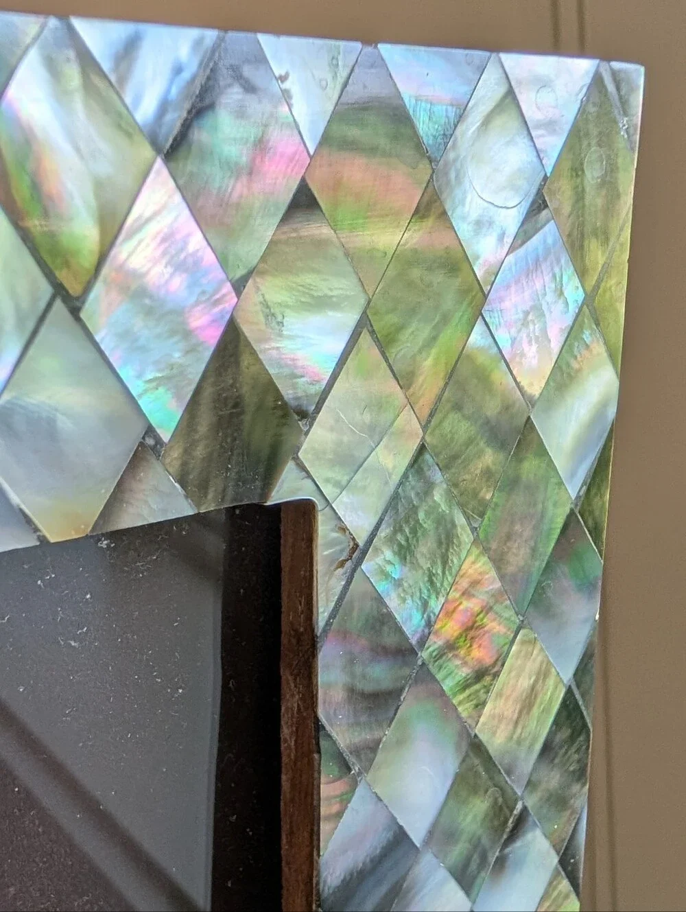 TOZAI HOME gray abalone mother of pearl picture frame 4x6